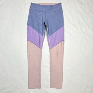 outdoor voices springs pastel 7/8 leggings lilac lavender dahlia small